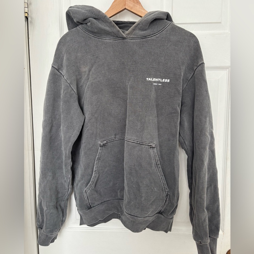 Dark grey Talentless Hoodie